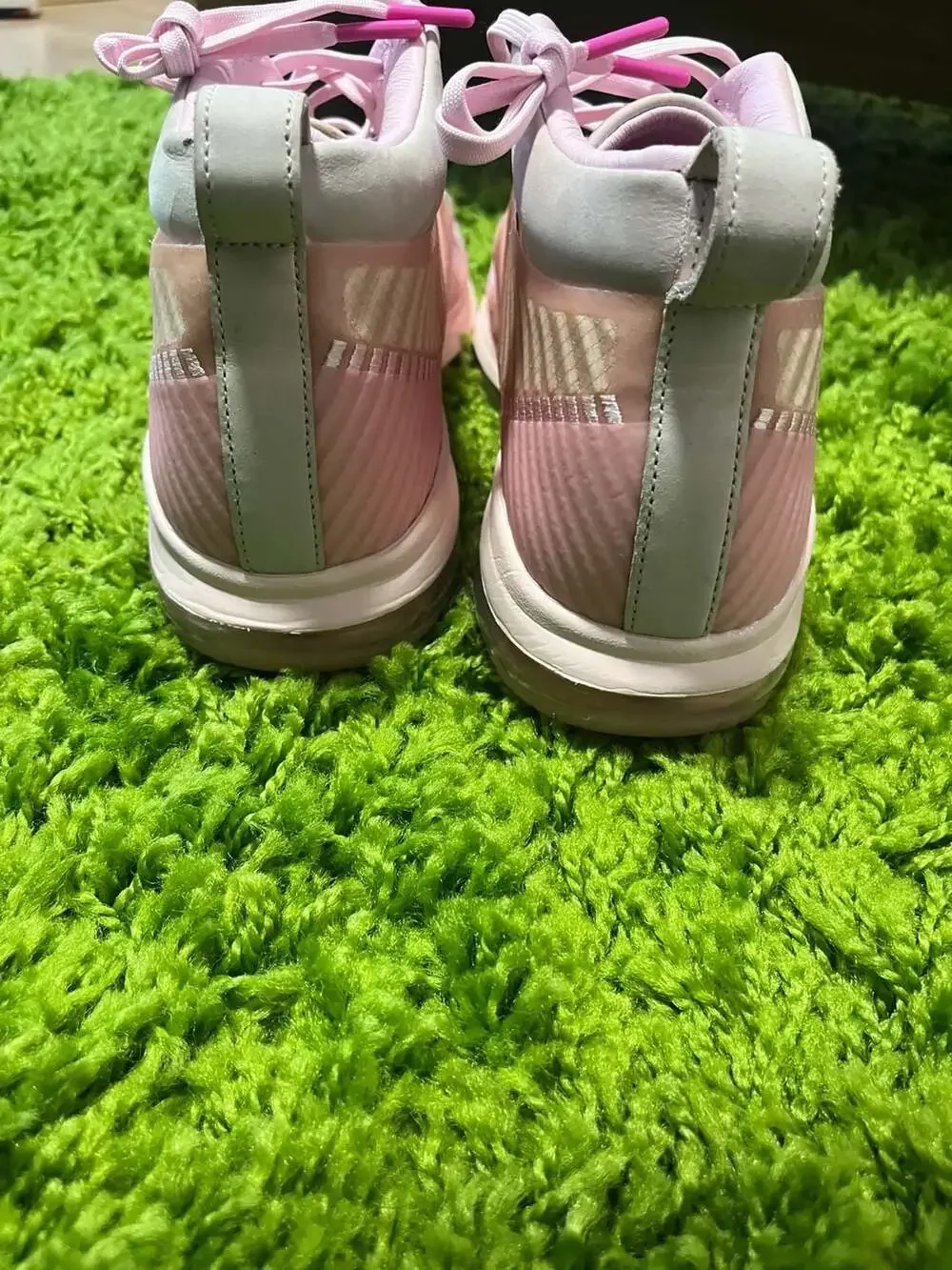 Nike LeBron x John Elliott Icon Tulip Pink Sneakers Size 12 - Picture 6 of 8